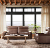 Simone ZG 2 over 2 Power Sofa With Power Headrest and BT speaker - Dark Brown by Hooker Furniture - View 8