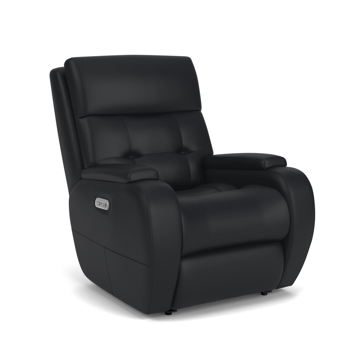 Strait Leather Power Recliner With Power Headrest | Flexsteel