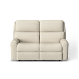 Rio Transitional Fabric Power Reclining Loveseat | Flexsteel