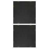 Joel Modern Wood Wall Art (Set of 2) - Gray by Uttermost - View 7