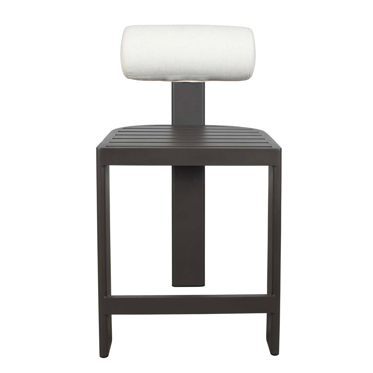 Bolster Back Outdoor Counter Stool - White by Uttermost - View 8