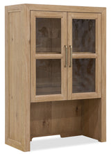 Driftwood Bookcase Hutch Buckboard - Light Brown by Hooker Furniture - View 1