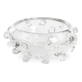 Aura Clear Glass Bowl - White by Uttermost - View 1