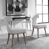 Klismos Accent Chair (Set of 2) - White by Uttermost - View 3