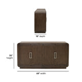 Athens Buffet - Chocolate Brown | Flexsteel