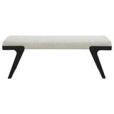 Hover Modern Bench - White by Uttermost - View 1