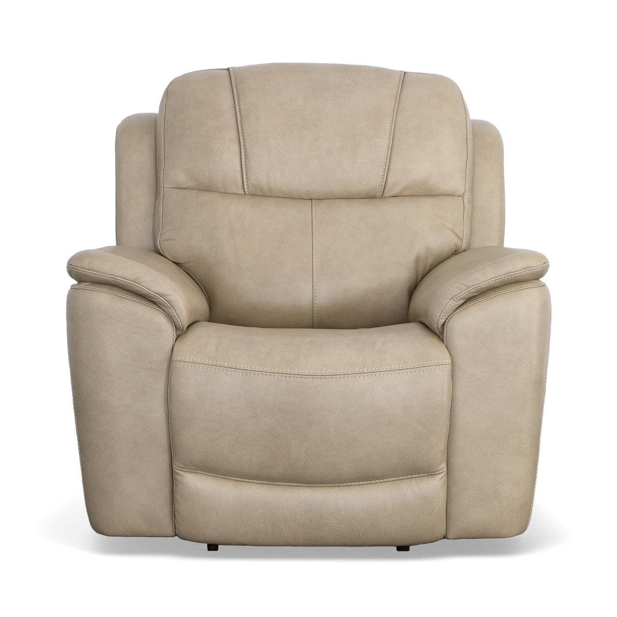Crew Power Recliner With Power Headrest & Lumbar - Pebble | Flexsteel