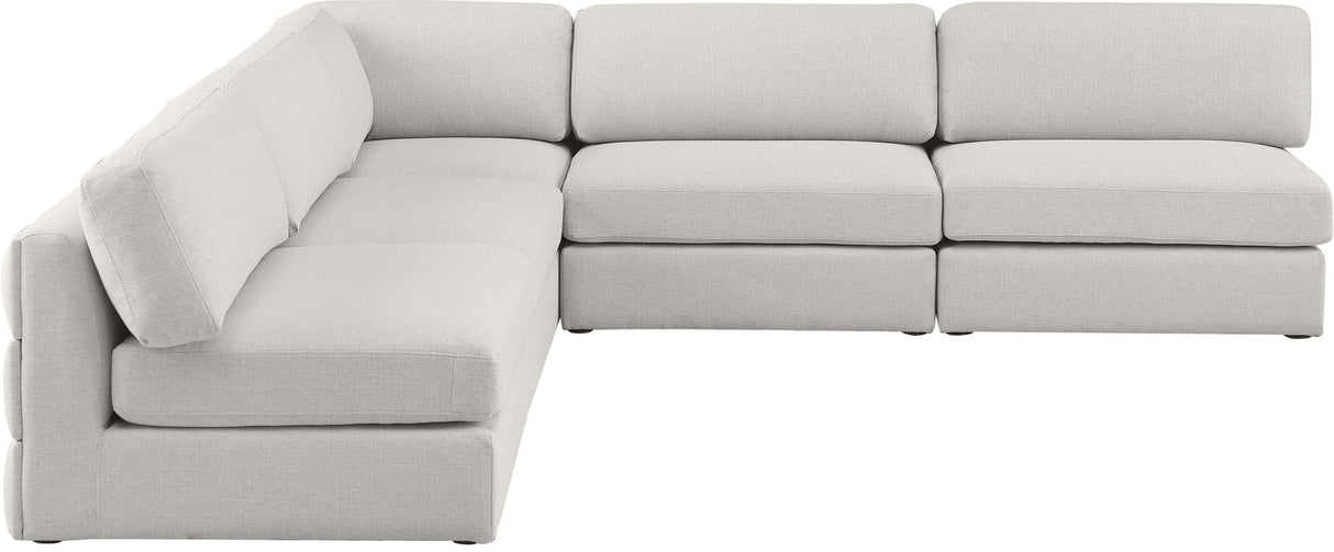 Beckham - Modular Sectional - Beige - Fabric | Home Elegance USA