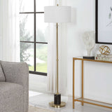 Guard Brass Floor Lamp - Yellow by Uttermost - View 3