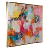 A Colorful Mindset Framed Abstract Art - Gold by Uttermost - View 4