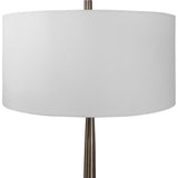 Minette Mid-Century Floor Lamp - Gold / White by Uttermost - View 5