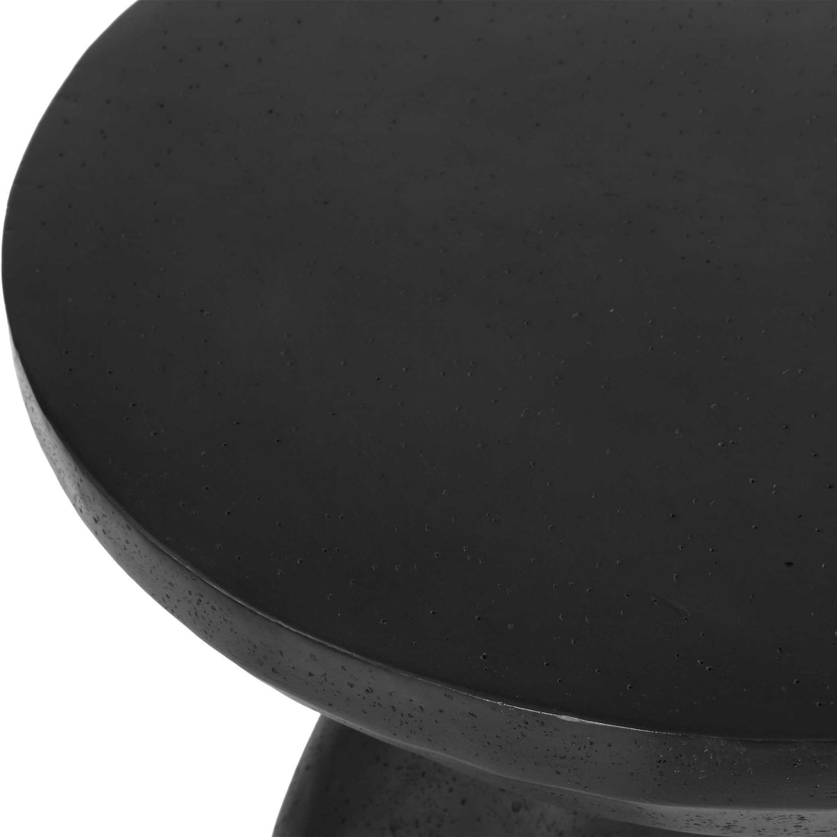 Veta Indoor-Outdoor Accent Table - Black by Uttermost - View 7