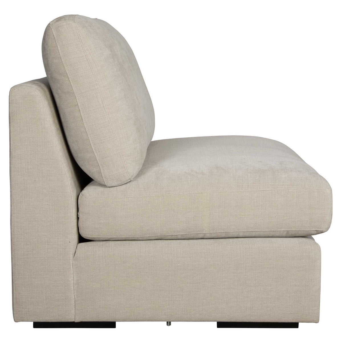 Refuge Armless Sand Sofa - Beige by Uttermost - View 4