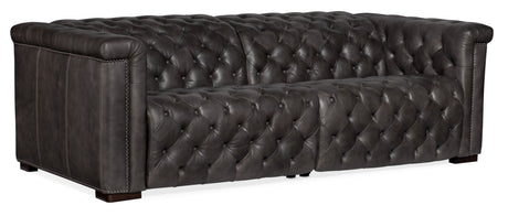 Savion 1.5 LAF-RAF 2 Over 2 Sofa With Power Recline Power Headrest - Dark Brown by Hooker Furniture - View 1