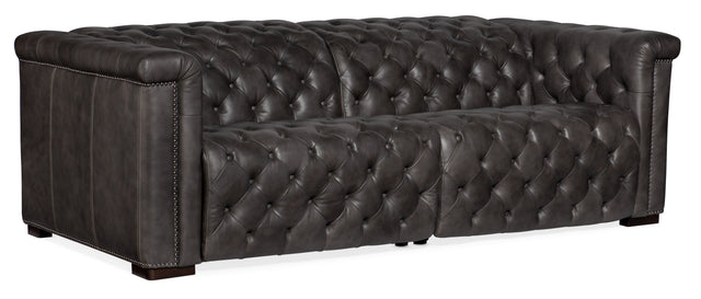 Savion 1.5 LAF-RAF 2 Over 2 Sofa With Power Recline Power Headrest - Dark Brown by Hooker Furniture - View 1