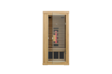 Mini Hemlock Home Low EMF Far Infrared Sauna - sold by Home Elegance USA