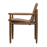 Sumba Golden Flax Outdoor Lounge Chair - Light Brown by Uttermost - View 3