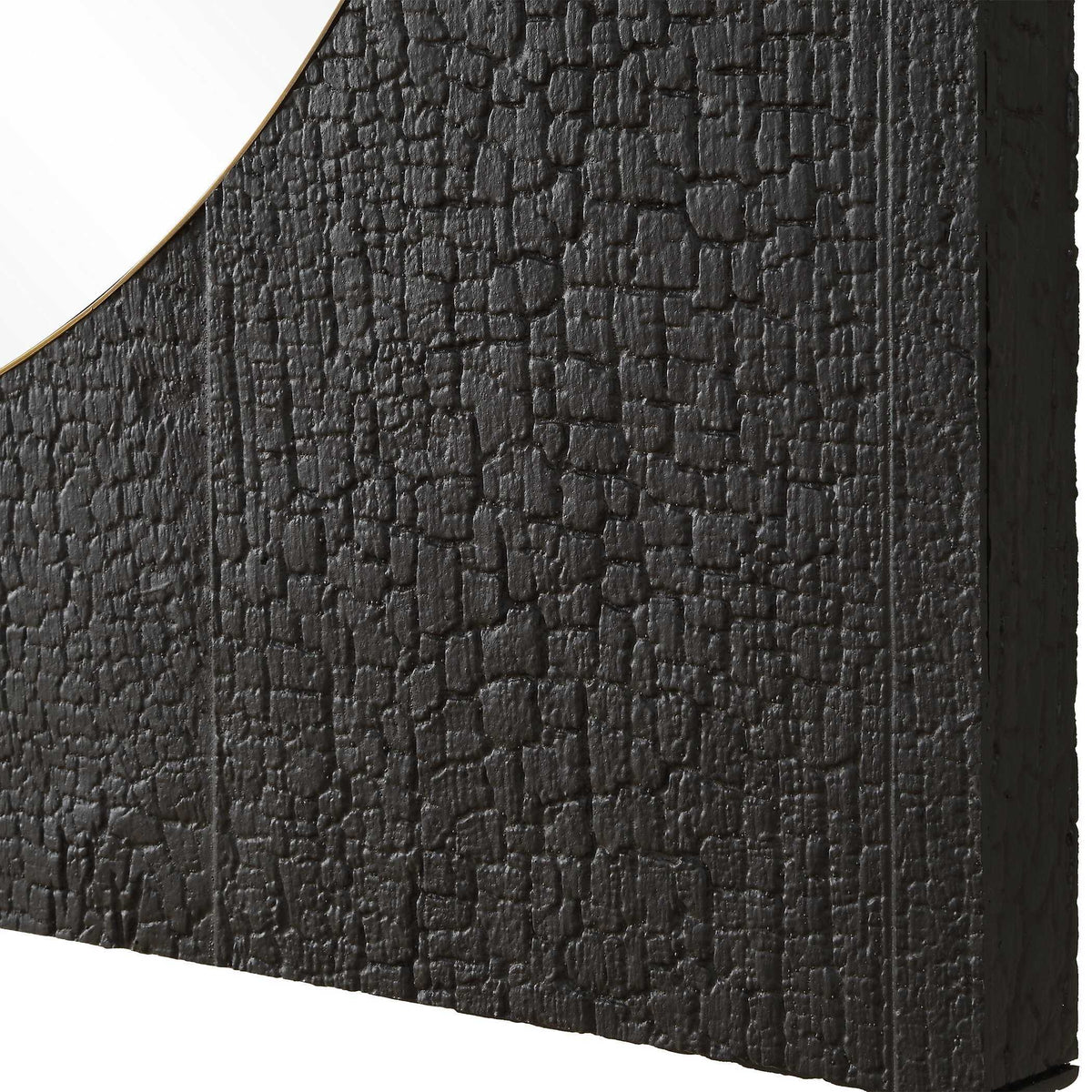 Ember Black Square Mirror by Uttermost - View 5