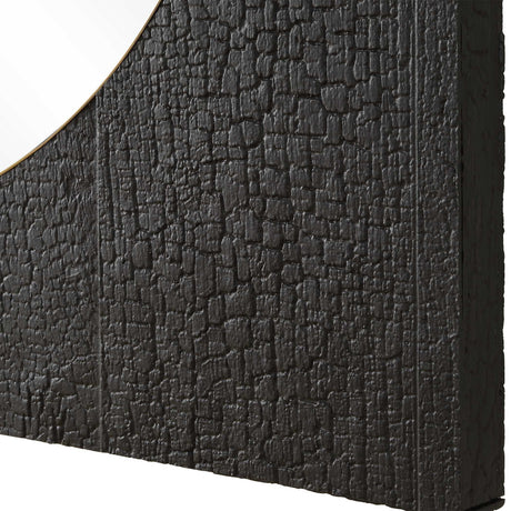 Ember Black Square Mirror by Uttermost - View 5