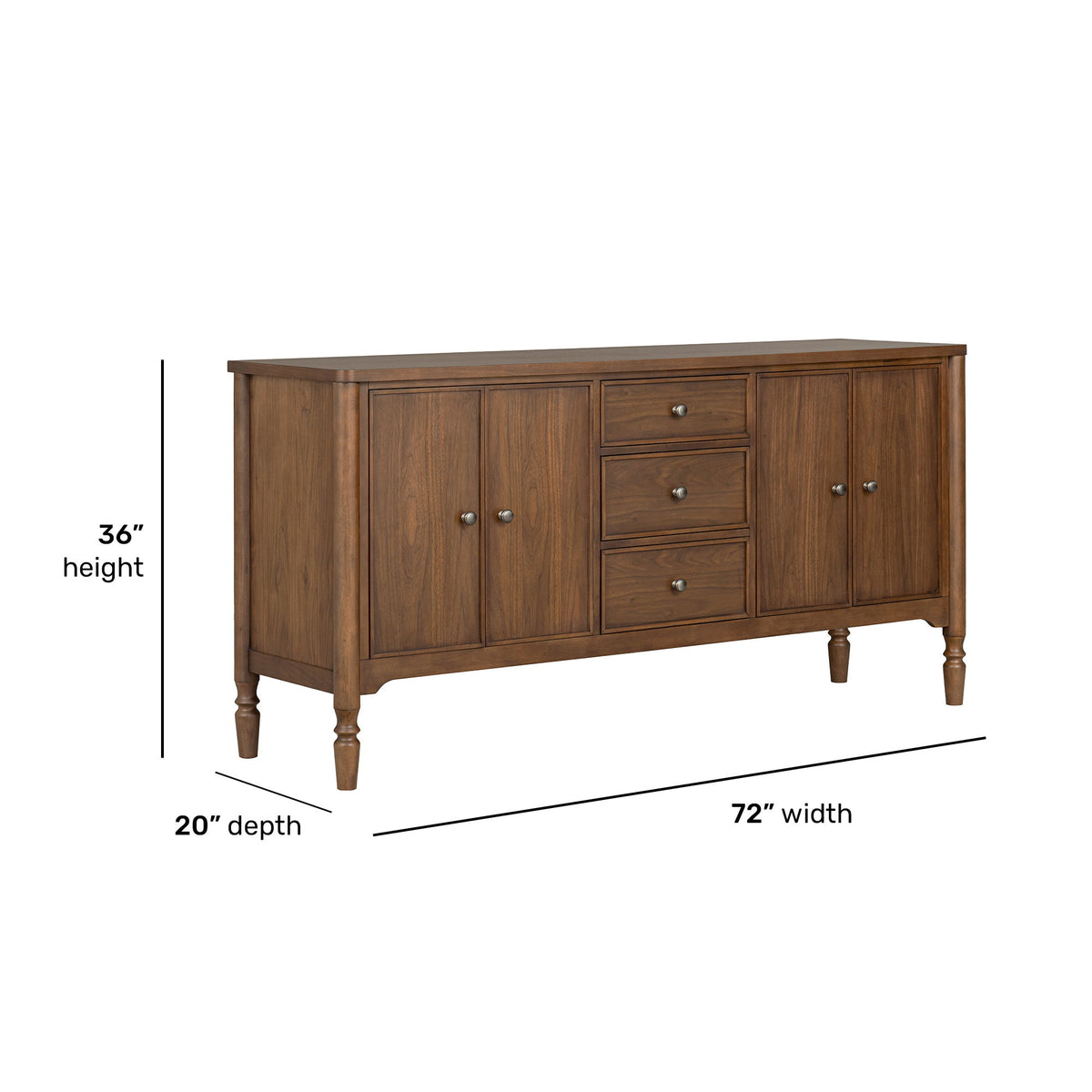 Azalea Sideboard - Walnut | Flexsteel