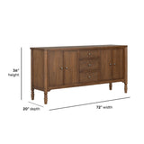 Azalea Sideboard - Walnut | Flexsteel