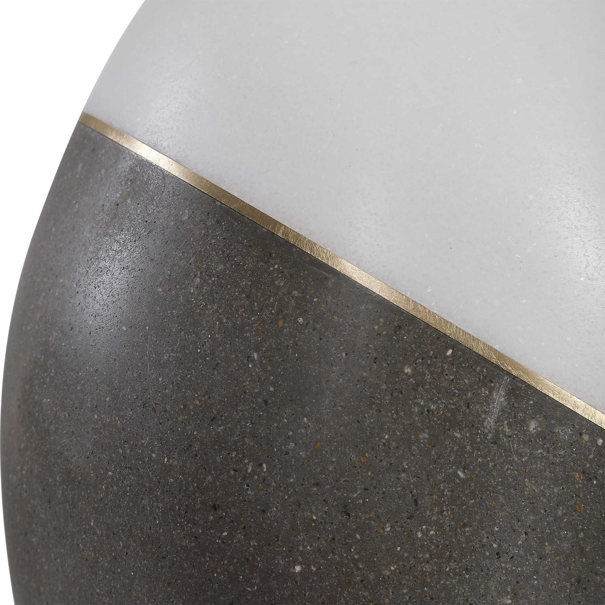 Tanali Modern Table Lamp White & Gray - White / Dark Gray by Uttermost - View 5
