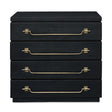 Halifax Mahogany Accent Chest - Black by Uttermost - View 1