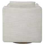 Corben Swivel Armchair - Silver by Uttermost - View 7