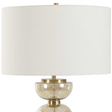 Assemble Half-Sphere Table Lamp Brass / Brown / Gold - Light Brown / Gold by Uttermost - View 4