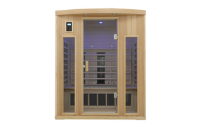 Home Low EMF Far Infrared Sauna – Canadian Eastern Hemlock | Health & Wellness Benefits - sold by Home Elegance USA