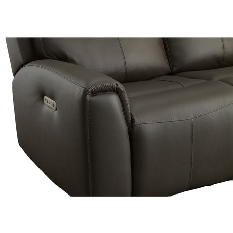 Jarvis Power Reclining Sofa With Power Headrests - Mica | Flexsteel