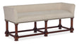 Charleston Bed Bench - Dark Brown / Beige by Hooker Furniture - View 1