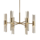 Cret 12 Light Brass Chandelier - Bronze by Uttermost - View 7