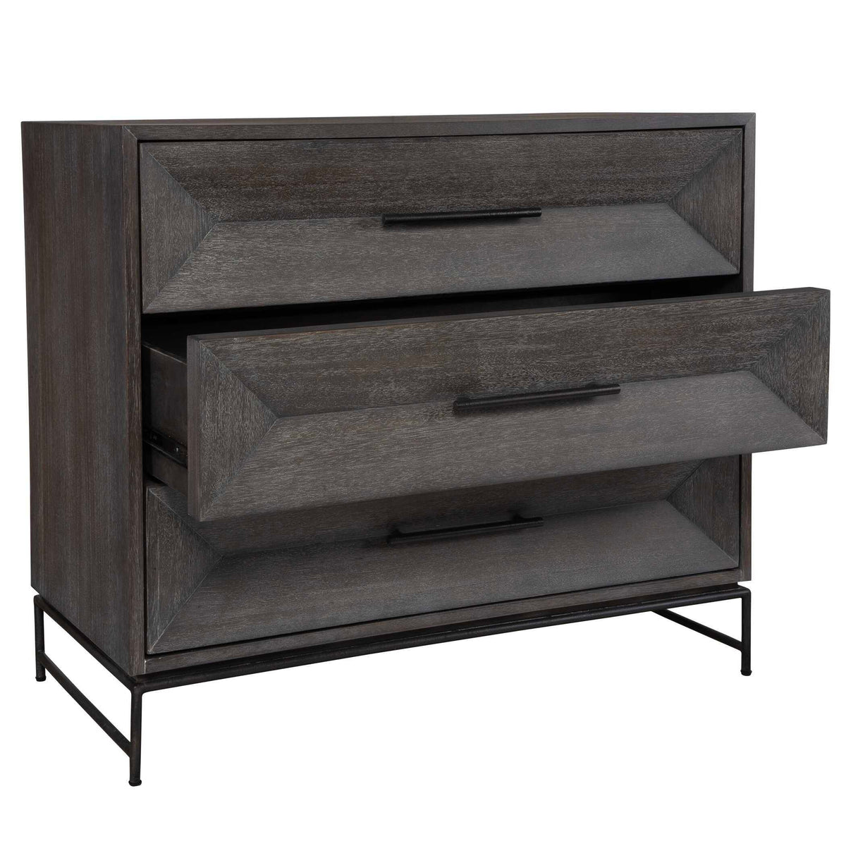Knox Dark Walnut Accent Chest - Dark Brown by Uttermost - View 6