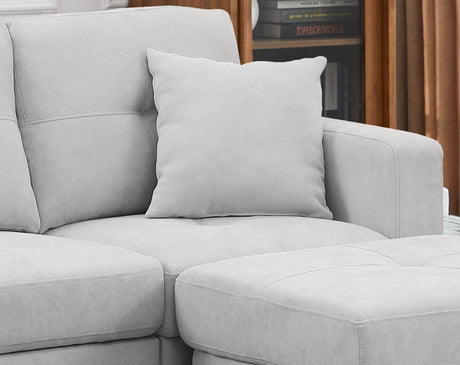 Sectional Sofa, LIGHTGREY - sold by Home Elegance USA
