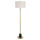 Guard Brass Floor Lamp - Yellow by Uttermost - View 4