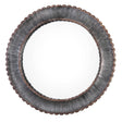 Tanaina Round Mirror Silver - Dark Gray by Uttermost - View 1