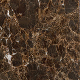 Poe Marble Accent Table - Dark Brown by Uttermost - View 5