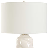 Anneli Swirl Table Lamp - White by Uttermost - View 4