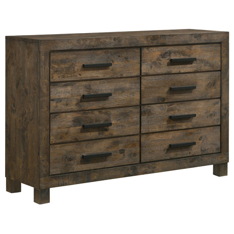 Greely Rustic Golden Brown 5-piece Storage Bedroom Set - sold by Home Elegance USA