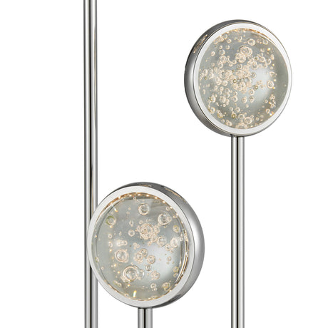 Bubbling Glow Table Lamp // Chrome  | Finesse - Home Elegance USA