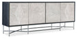 Commerce And Market Fine Lines Credenza - Dark Gray / Beige by Hooker Furniture - View 1
