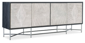 Commerce And Market Fine Lines Credenza - Dark Gray / Beige by Hooker Furniture - View 1