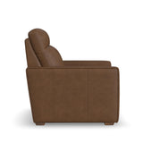 Dutch Power Recliner With Power Headrest & Lumbar - Dark Brown | Flexsteel