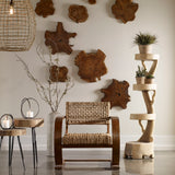 Cross Weave 1 Light Pendant - Beige by Uttermost - View 7