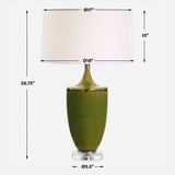Adela Table Lamp - Green by Uttermost - View 8