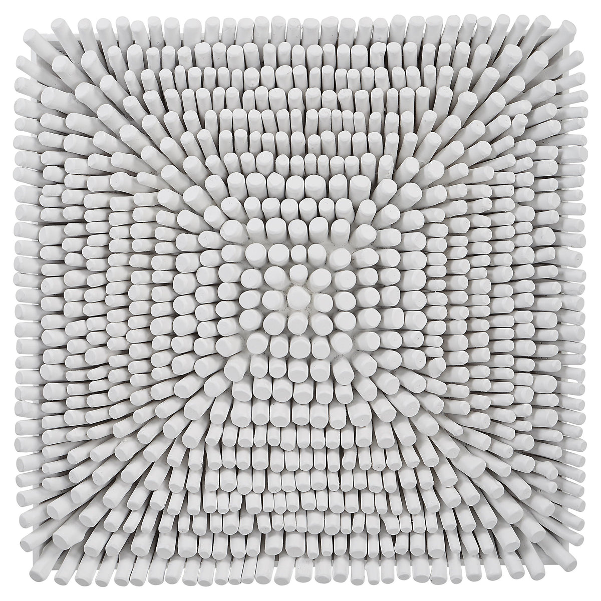 Portside Wood Wall Panel White - Silver by Uttermost - View 1