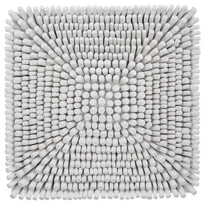 Portside Wood Wall Panel White - Silver by Uttermost - View 1