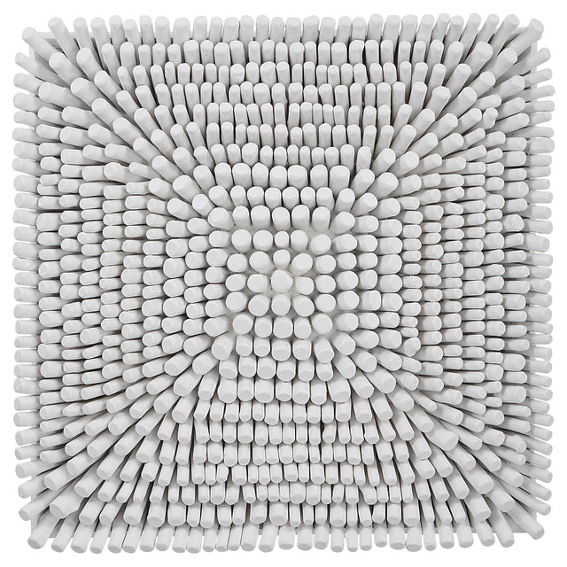 Portside Wood Wall Panel White - Silver by Uttermost - View 1