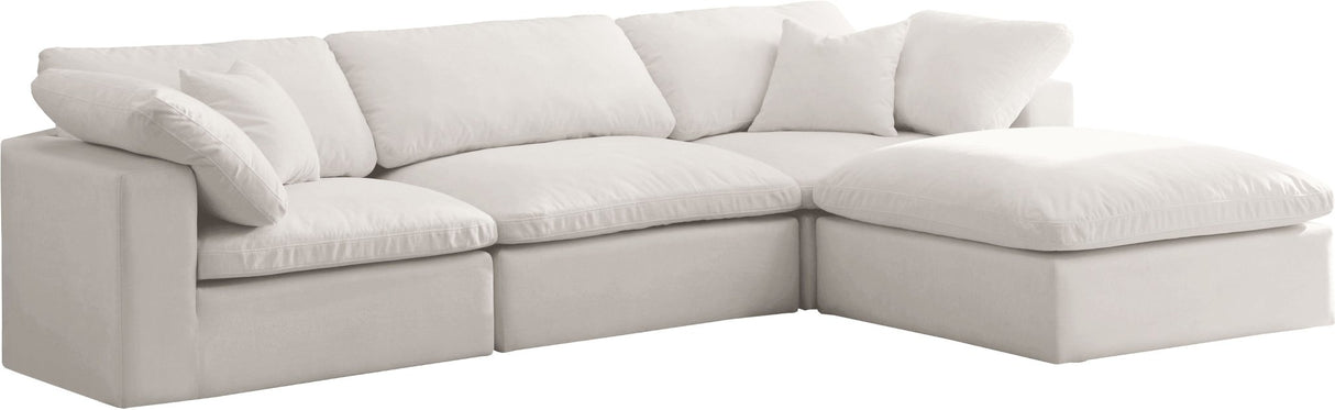 Cozy - Modular Sectional - Beige - 634Cream - Sec4A - Home Elegance USA - 1